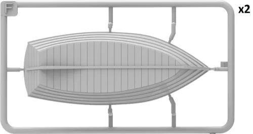 MiniArt Wooden Boats – 1:35 hajó makett