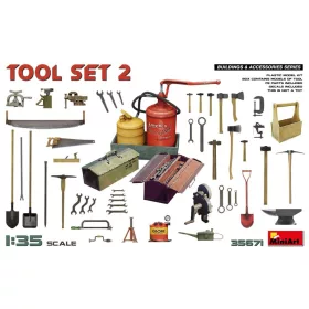 MiniArt Tool Set #2 – 1:35 dioráma-kiegészítő
