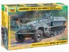 Zvezda Hanomag Sd.Kfz. - 251/1 Ausf B German personnel carrier makett 1:35 (3572Z)