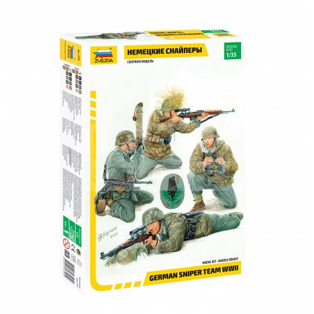 Zvezda German sniper team makett 1:35 (3595Z)