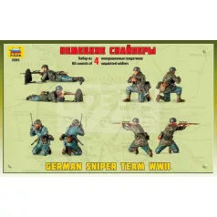 Zvezda German sniper team makett 1:35 (3595Z)
