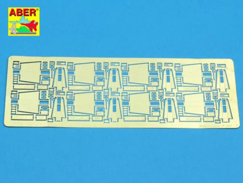 Aber Models Ammo boxes for German MG 34 & M G42 - lőszerkészlet