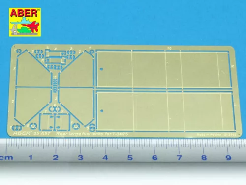 Aber Models Rear large fuel tanks for T-34/76 - T-34/76 – hátsó nagy üzemanyagtartályok