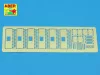Aber Models Side stowage bins doors for Sd.Kfz. 251. Ausf D & Sd.Kfz. 251 - oldalsó tárolóládák ajtói