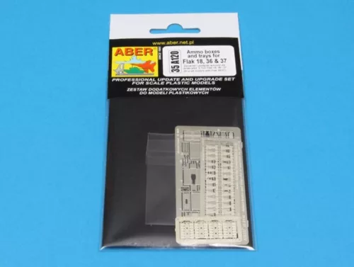 Aber Models Ammo boxes Flak 18; 36 & 37 - Flak 18; 36 és 37 lőszerkészlet