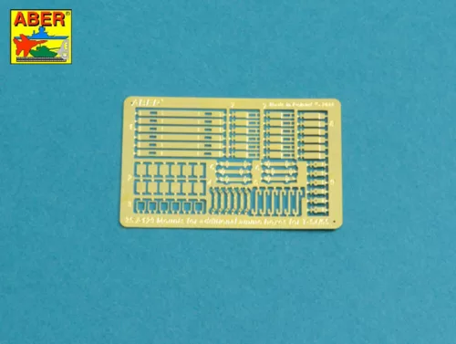 Aber Models Mounts for additional ammunition boxes used on Soviet tanka like: T-54; T-55 or T-62 - T-54 / T-55 / T-62 – kiegészítő lőszerládák tartói