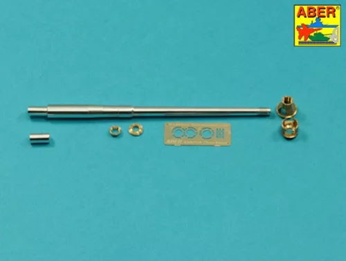 Aber Models Pak 40/3 barrel with muzzle brake Marder III M - Pak 40/3 lövegcső – csőszájfék