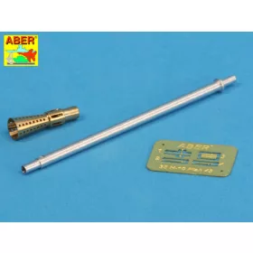   Aber Models German 37mm Flak 43/1 L/60 Barrel - német 37 mm-es Flak 43/1 L/60 lövegcső