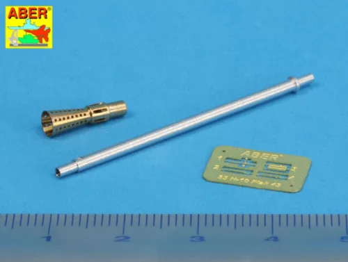 Aber Models German 37mm Flak 43/1 L/60 Barrel - német 37 mm-es Flak 43/1 L/60 lövegcső