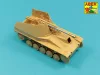 Aber Models German 105mm LeFH 18M/2 L/28 Barrel (Wespe Sd.Kfz.124) - német 105 mm-es LeFH 18M/2 L/28 lövegcső (Wespe Sd.Kfz.124)