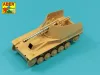 Aber Models German 105mm LeFH 18M/2 L/28 Barrel (Wespe Sd.Kfz.124) - német 105 mm-es LeFH 18M/2 L/28 lövegcső (Wespe Sd.Kfz.124)