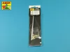 Aber Models German 88mm Kwk 43/2 L/71 Tiger B Porsche-Turm Early Barrel - német 88 mm-es Kwk 43/2 L/71 Tiger B Porsche-Turm korai lövegcső