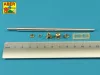 Aber Models German 88mm Kwk 43/2 L/71 Tiger B Porsche-Turm Early Barrel - német 88 mm-es Kwk 43/2 L/71 Tiger B Porsche-Turm korai lövegcső