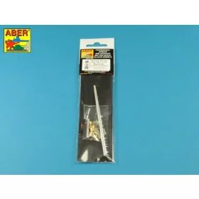   Aber Models German 88 mm Pak 43/1 L/71Barrel for Ferdinand & Elefant - német 88 mm-es Pak 43/1 L/71 lövegcső – Ferdinand és Elefant páncélvadászokhoz