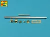 Aber Models German 88 mm Pak 43/1 L/71Barrel for Ferdinand & Elefant - német 88 mm-es Pak 43/1 L/71 lövegcső – Ferdinand és Elefant páncélvadászokhoz