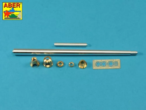 Aber Models German 88 mm Pak 43/1 L/71Barrel for Ferdinand & Elefant - német 88 mm-es Pak 43/1 L/71 lövegcső – Ferdinand és Elefant páncélvadászokhoz