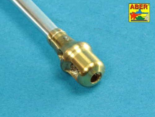 Aber Models German 88 mm Pak 43/1 L/71Barrel for Ferdinand & Elefant - német 88 mm-es Pak 43/1 L/71 lövegcső – Ferdinand és Elefant páncélvadászokhoz