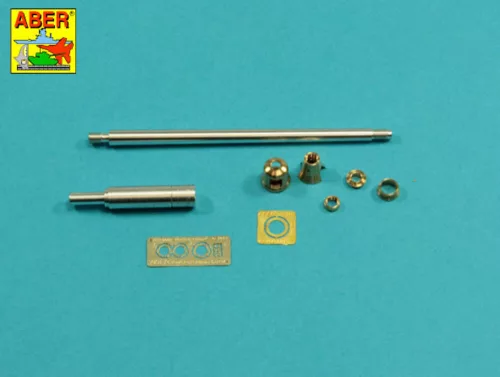 Aber Models német 88 mm-es KwK 43/3 L/71 lövegcső – késői Porsche és korai sorozatgyártású Tiger II toronyhoz, valamint középső Jagdpantherhez