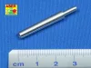 Aber Models German 105 mm leFH 18 L/28 Barrel for StuH 42 G-(Early model) - német 105 mm-es leFH 18 L/28 lövegcső