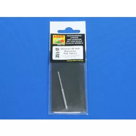   Aber Models German 45 mm Barrel for Pak 184 I - német 45 mm-es lövegcső