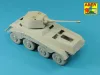 Aber Models German 50mm KwK39/1 L/60 Barrelfor Sd.Kfz.234/2 PUMA - német 50 mm-es KwK 39/1 L/60 lövegcső – Sd.Kfz. 234/2 Puma járműhöz