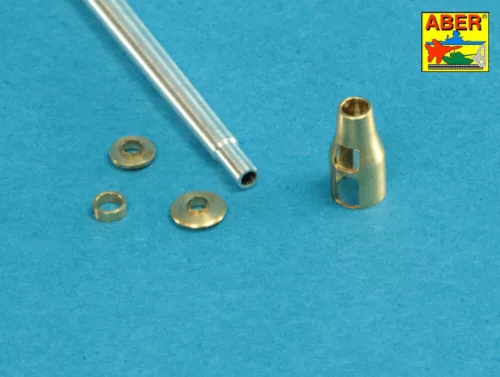 Aber Models German 50mm KwK39/1 L/60 Barrelfor Sd.Kfz.234/2 PUMA - német 50 mm-es KwK 39/1 L/60 lövegcső – Sd.Kfz. 234/2 Puma járműhöz