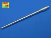 Aber Models German 128mm Pak 44(80) L/55 Gun barrel for Sd.Kfz.186 - német 128 mm-es Pak 44(80) L/55 lövegcső