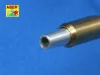 Aber Models Germ75mm K51L/24Barrel for Sd.Kfz.234/3;250/8;251/9 - német 75 mm-es K51 L/24 lövegcső – Sd.Kfz. 234/3,250/8 és 251/9 járművekhez