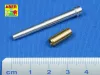 Aber Models Germ75mm K51L/24Barrel for Sd.Kfz.234/3;250/8;251/9 - német 75 mm-es K51 L/24 lövegcső – Sd.Kfz. 234/3,250/8 és 251/9 járművekhez