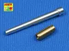 Aber Models Germ75mm K51L/24Barrel for Sd.Kfz.234/3;250/8;251/9 - német 75 mm-es K51 L/24 lövegcső – Sd.Kfz. 234/3,250/8 és 251/9 járművekhez