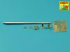 Aber Models German 75 mm Barrel for PaK 40 - Late model - német 75 mm-es lövegcső