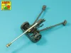 Aber Models German 75 mm Barrel for PaK 40 - Late model - német 75 mm-es lövegcső