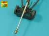 Aber Models German 75 mm Barrel for PaK 40 - Late model - német 75 mm-es lövegcső