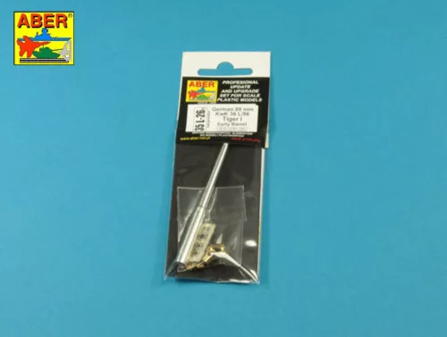 Aber Models 88mm Tiger i Early Barrel - 88 mm-es Tiger i korai lövegcső