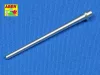 Aber Models Germ50mmKwK39L/60 Barrel Pz.Kpfw.IIIAusf J,L,M,N - német 50 mm-es KwK 39 L/60 lövegcső – Pz.Kpfw. III Ausf. J/L/M/N változatokhoz