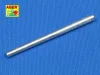 Aber Models Russian 76,2mm F-34tank Barrel ort-34/76model 1941-43 - orosz 76,2 mm-es F-34 harckocsi-lövegcső T-34/76 1941–43 változatokhoz