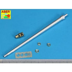   Aber Models 7,5cm gun barrel for Panther Ausf.G Late -Tamiya - Panther Ausf.G késői -Tamiya – 7,5 cm-es lövegcső