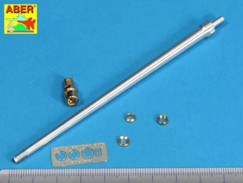 Aber Models 7,5cm gun barrel for Panther Ausf.G Late -Tamiya - Panther Ausf.G késői -Tamiya – 7,5 cm-es lövegcső