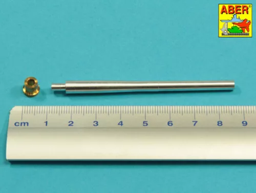 Aber Models German105mm L/28 Barrel for LeFH 18 - német 105 mm-es L/28 lövegcső – leFH 18 tarackhoz