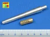 Aber Models Russian 152,4mm ML-20S Barrel for ISU-152 - orosz 152,4 mm-es ML-20S lövegcső