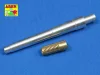 Aber Models Russian 152,4mm ML-20S Barrel for ISU-152 - orosz 152,4 mm-es ML-20S lövegcső