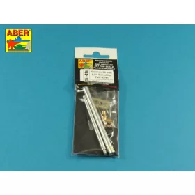   Aber Models German 88mm L/71 barrel for PaK 43/41 - német 88 mm-es L/71 lövegcső