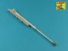 Aber Models German 88mm L/71 barrel for PaK 43/41 - német 88 mm-es L/71 lövegcső