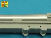 Aber Models German 88mm L/71 barrel for PaK 43/41 - német 88 mm-es L/71 lövegcső