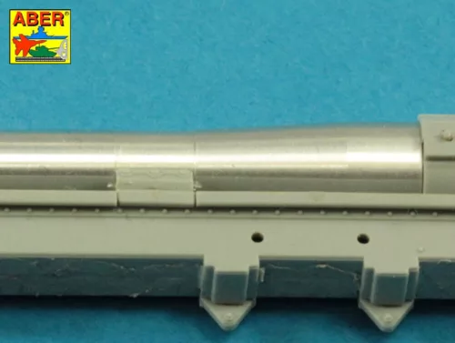 Aber Models German 88mm L/71 barrel for PaK 43/41 - német 88 mm-es L/71 lövegcső