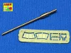 Aber Models German 2 cm tank gun barrel L/56 for KwK 38 - német 2 cm-es L/56 harckocsi-lövegcső – KwK 38-hoz