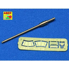   Aber Models German 2 cm tank gun barrel L/56 for KwK 38 - német 2 cm-es L/56 harckocsi-lövegcső – KwK 38-hoz