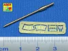 Aber Models German 2 cm tank gun barrel L/56 for KwK 38 - német 2 cm-es L/56 harckocsi-lövegcső – KwK 38-hoz