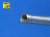 Aber Models Russ 76,2mm F-32 tank barrel for KV-I early model 1941 - orosz 76,2 mm-es F-32 harckocsi-lövegcső – KV-1 1941-es korai változathoz