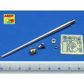   Aber Models German 75mm barrel for PaK 40 - middle model - PaK 40 - középső változat – német 75 mm-es lövegcső